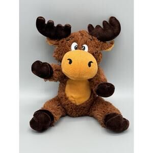 Classic Toy Co Reindeer Moose Plush 9” Stuffed Animal